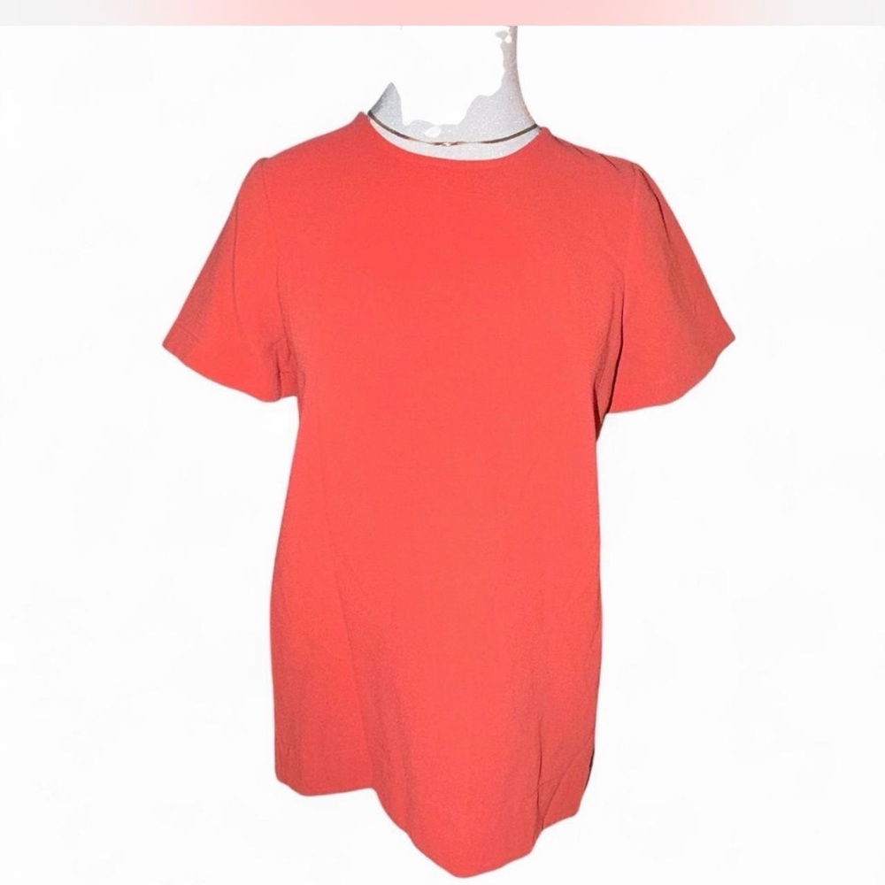 Madewell Coral Shift Dress XS